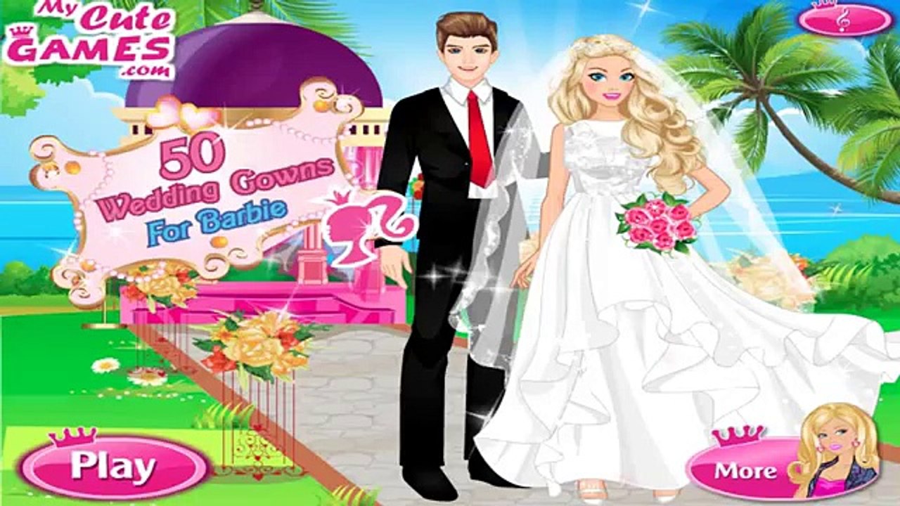 Barbie Wedding Dress Up Game - 50 Wedding Gowns for Barbie