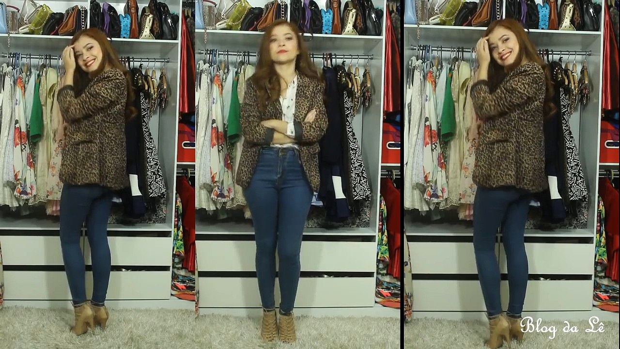 Um jeans, três looks!!!