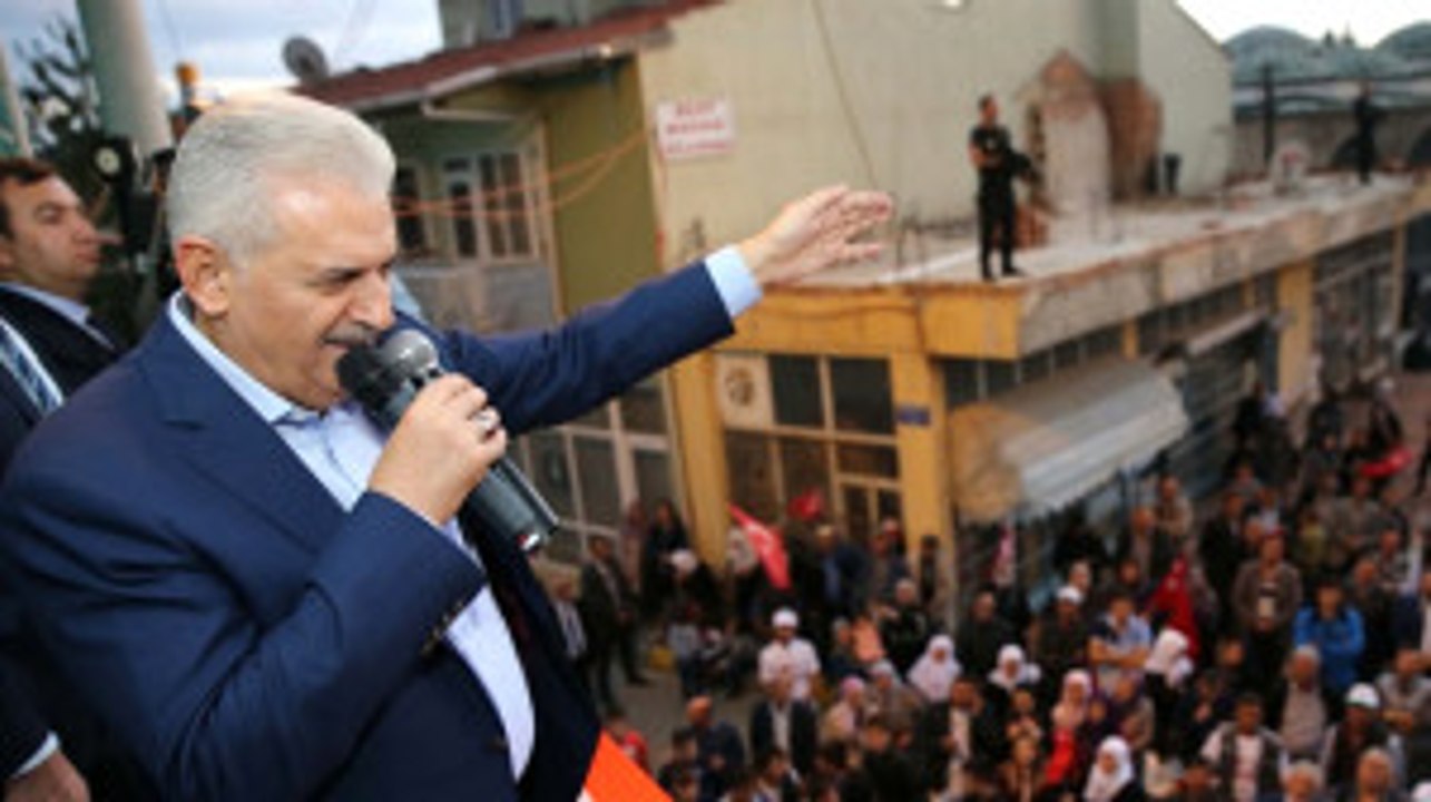 Başbakan İlk Referandum Mitingine Kahramankazan'da Başladı