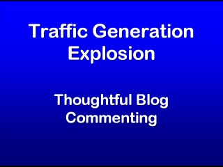 Method #4: Blog Commenting