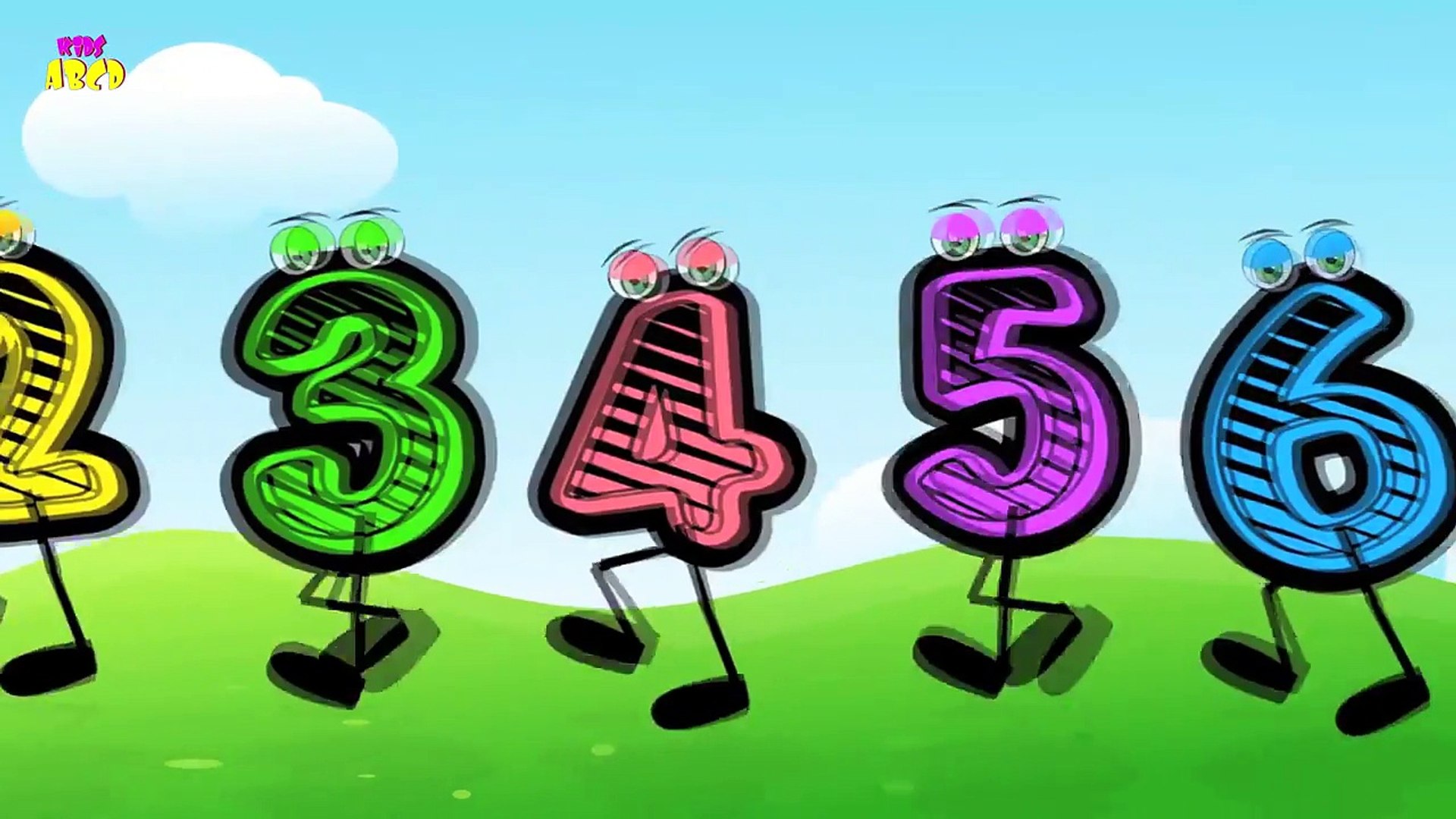 Numbers Song | Children Songs | Learn English Numbers Song | 10 Little Numbers