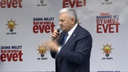 Başbakan Yıldırım, Kahramankazan'da Halka Hitap Etti 5
