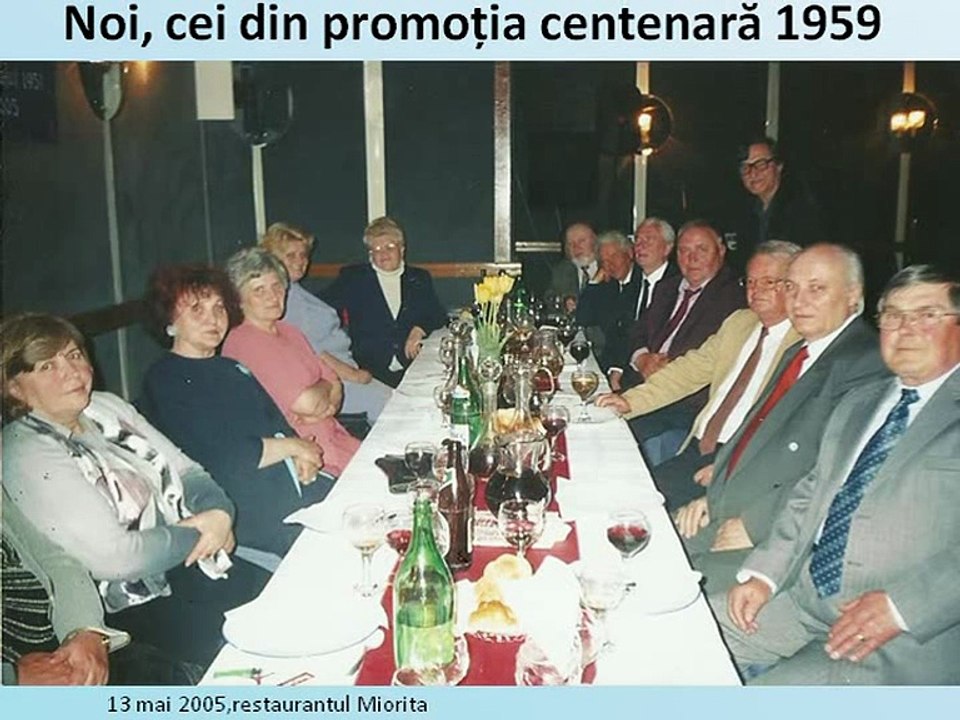 Noi,cei din promotia centenara 1959