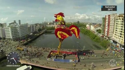 Multidão toma ruas do Recife para seguir o Galo da Madrugada