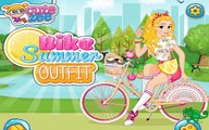 Disney Princess Rapunzel Bike Summer Outfit Decorate & Dress Up Cute Funny Game For Kids a