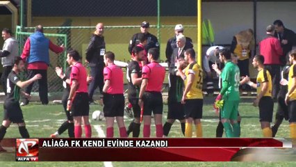 Aliağa FK Kendi Evinde Kazandı