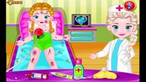 Frozen Anna Injured Doctor - Surgery games for kids