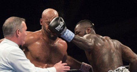 Deontay Wilder'ın Attığı Yumruk, Gerald Washington'un Adeta Yüzünü Dağıttı