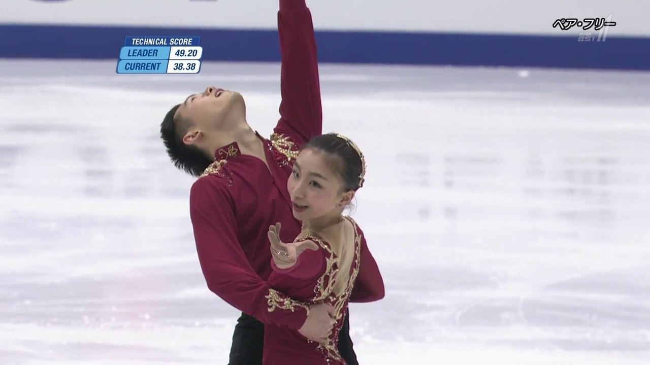 冬季アジア大会 高橋・柴田組 FS トゥーランドット