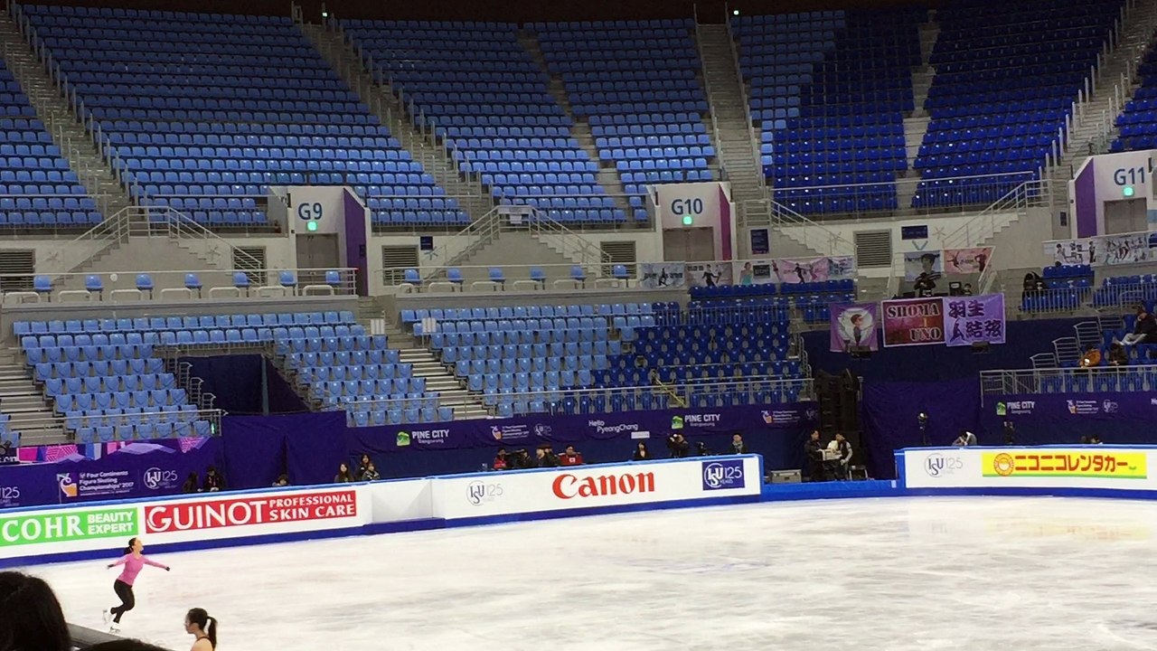 Wakaba Higuchi 4CC 2017 SP practice15022017