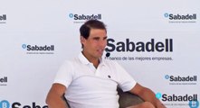 Rafael Nadal at the Banco Sabadell event in Acapulco. 25 Feb. 2017