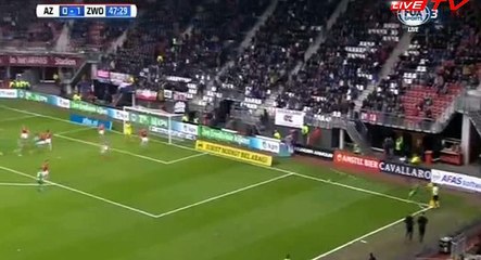 Ryan Thomas Goal - AZ Alkmaar	0-1	Zwolle 26.02.2017