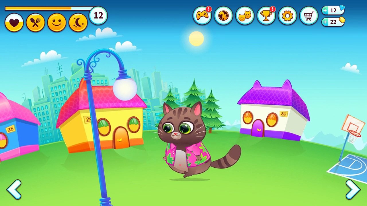 BUBU mi gatito vamos al dentista y juegos en la casa / Bubbu –mi mascota virtual # 1