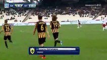 Dmytro Chygrynskiy Goal - AEK Athens FC 2-0 AEL Larissa 26.02.2017