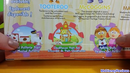 Tickety Toc Playset Tommy,Tallulah,McCoggins, Hopparoo, Tooteroo Madame Au Lait Unboxing Review