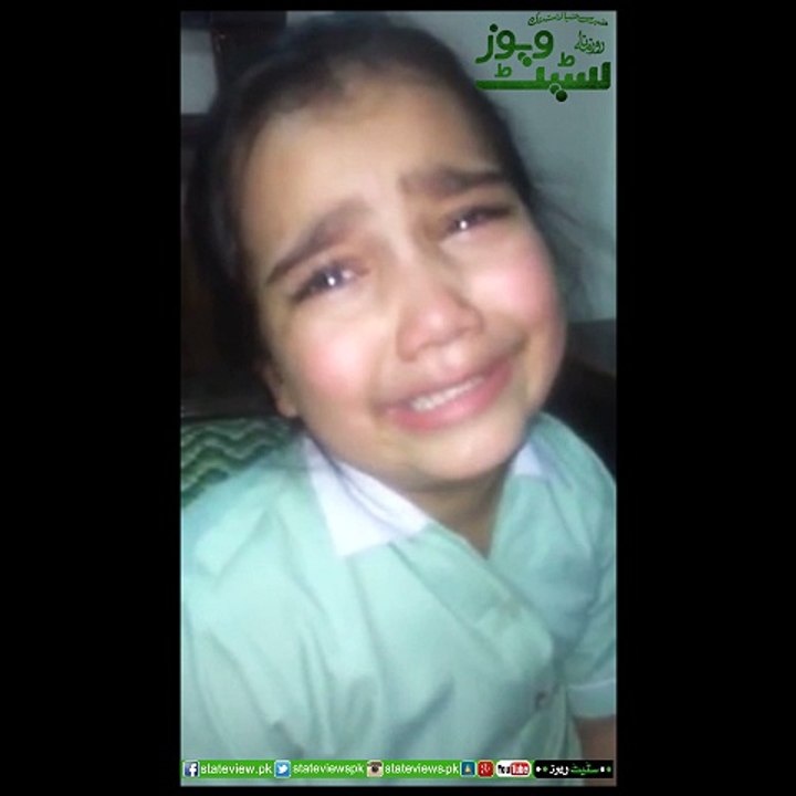 Weeping for Quaid e Azam