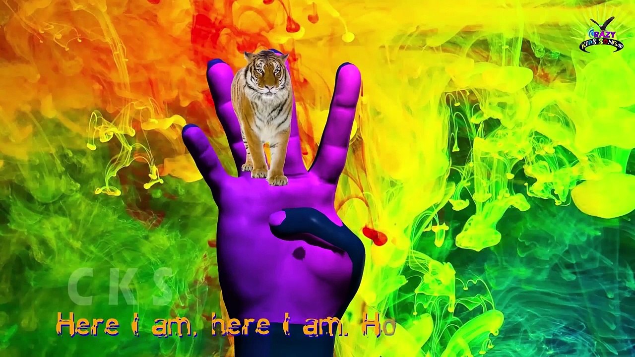 Spiderman Fight With Wild Animals Finger Family Nursery Rhymes | Animals Finger Family Movie