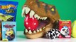 GOOD DINOSAUR SURPRISE EGGS Toy Opening + Jurassic World with T-Rex Video for Kids by Toyp