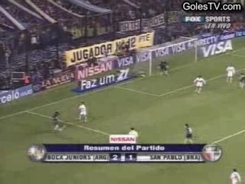 Boca Juniors 2-1 San Pablo (Copa Sudamericana)