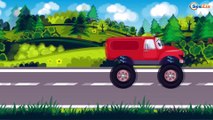 Tow Truck and Police Car - Racing Cars ! Сars cartoons for children - Emergency Vehicles for Kids