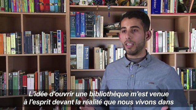 A Gaza, les livres sont une fenêtre par où s'évader