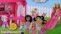 Barbie Chelsea Clubhouse Barbies Sister Playset and Kids Doll! Working Elevator! The new