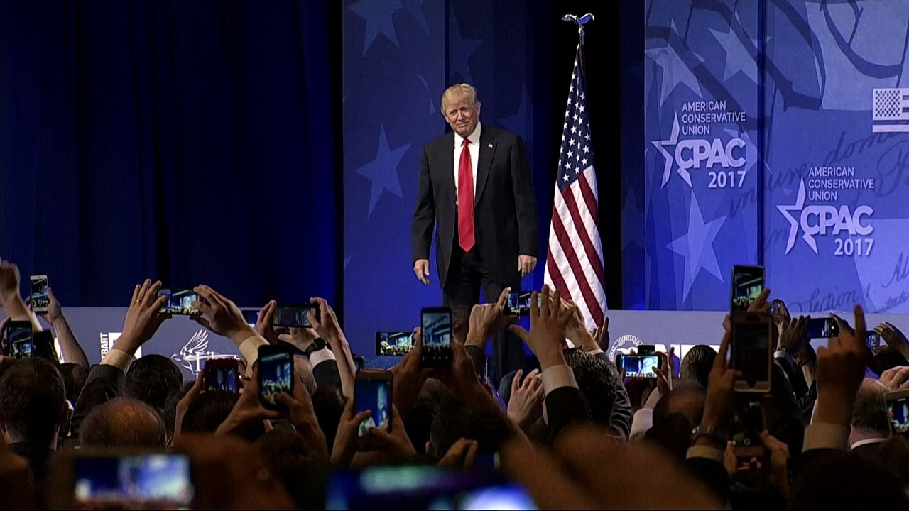 Trump snubs Correspondents' Dinner but can't avoid mockery