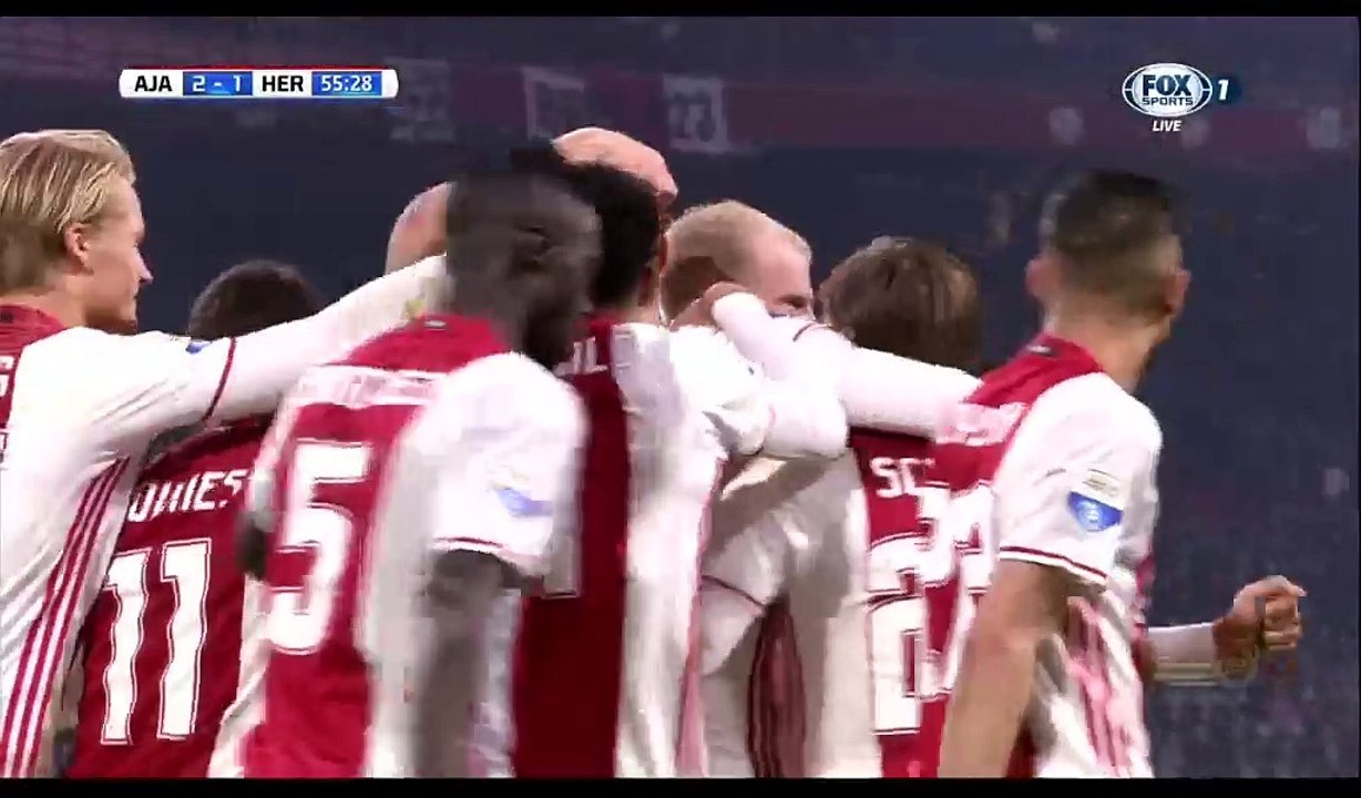 Matthijs De Ligt Goal HD - Ajax 2-1 Heracles - 26.02.2017