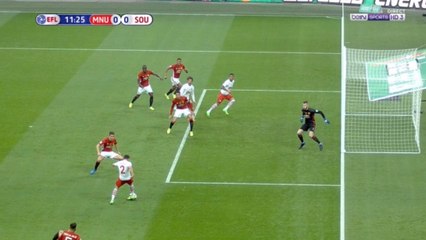 Manolo Gabbiadini Wrongfully Ruled Out Goal vs Manchester United!