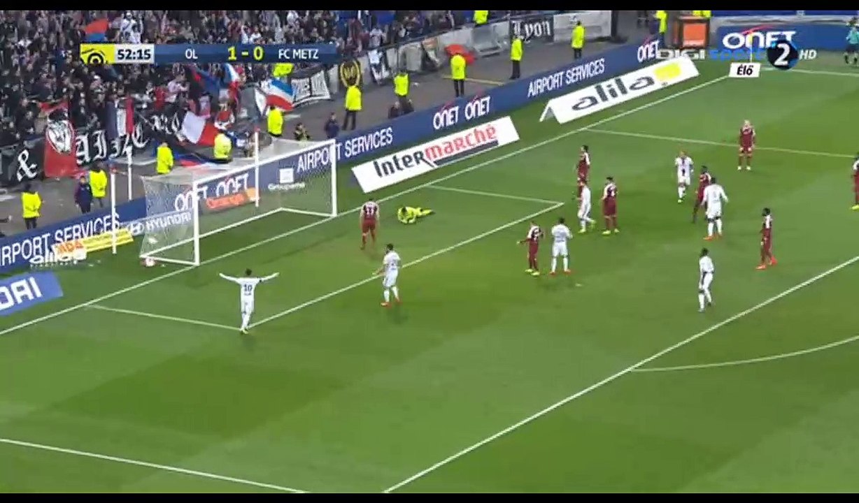 Memphis Depay Goal HD - Lyon 2-0 Metz - 26.02.2017