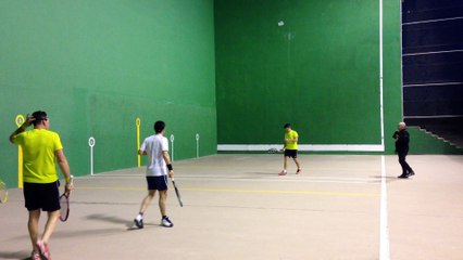 Frontenis honor 1ª partida Rivas vs Pinto set 2