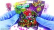 TMNT Spiderman Batman DIY Cubeez Play-Doh Dippin Dots Surprise Eggs Episodes Learn Colors!