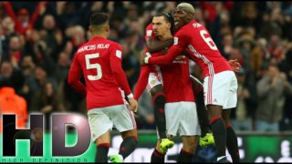 Manchester United 3-2 Southampton EFL CUP 2017 Final highlights