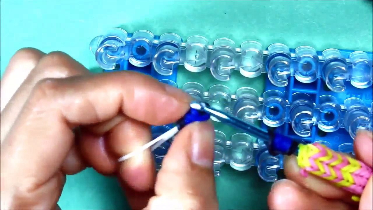 Loom Bandz Anleitung Deutsch Hase (Tiere, Rainbow Loom Deutsch Loom Bands)