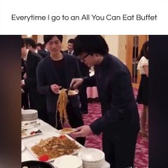 Every time I go to an all you can eat buffet