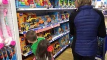 Toys R Us CHRISTMAS TOY HUNT | Toys For Tots | Kinder Playtime