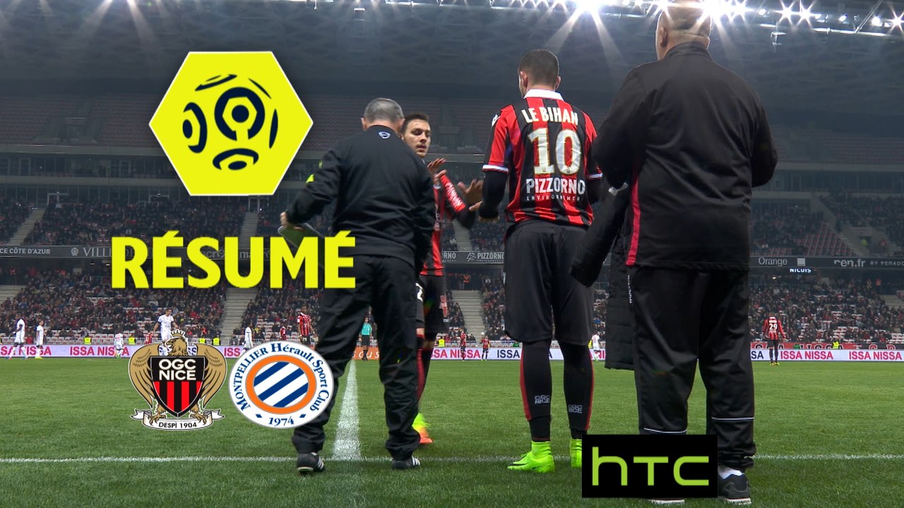 OGC Nice - Montpellier Hérault SC (2-1)  - Résumé - (OGCN-MHSC) / 2016-17