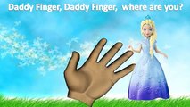 DISNEY PRINCESS FINGER Family Song | Daddy Finger Nursery Rhymes Kids song Children ELSA k