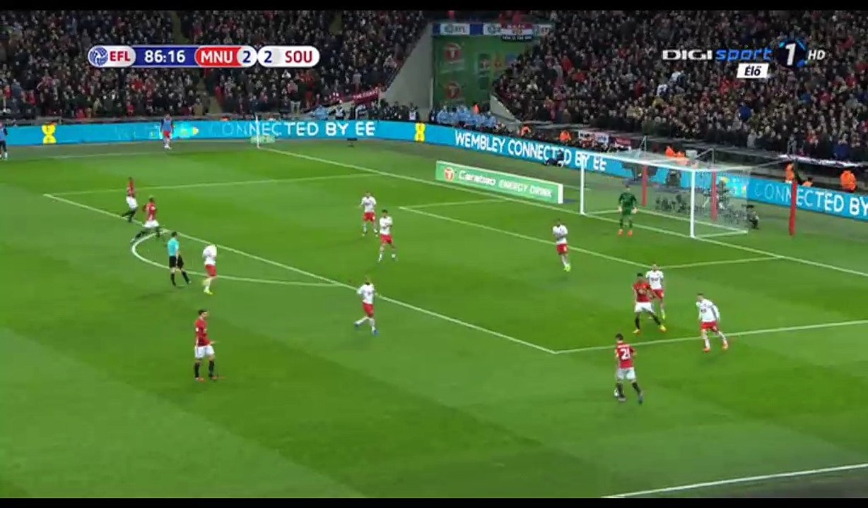 Zlatan Ibrahimovic Goal HD - Manchester United 3-2 Southampton - 26.02.2017