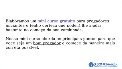 Como Preparar Sermão