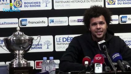 ATP - Open 13 Provence 2017 - Jo-Wilfried Tsonga : "Ce titre, c'est le résultat d'un travail bien fait"