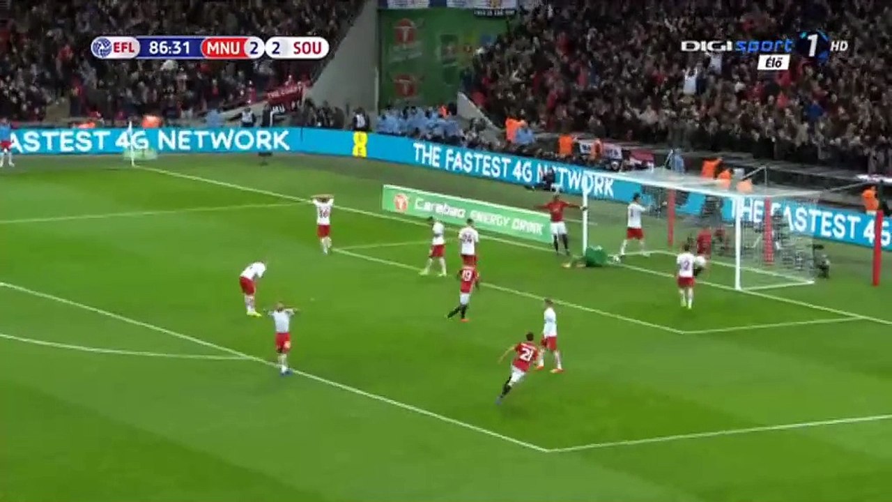 Zlatan Ibrahimovic Goal HD - Manchester United 3-2 Southampton - 26.02.2017