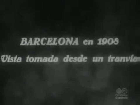 Barcelona en tranvia 1908