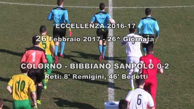 Colorno - Bibbiano SanPolo 0-2, highlights e interviste