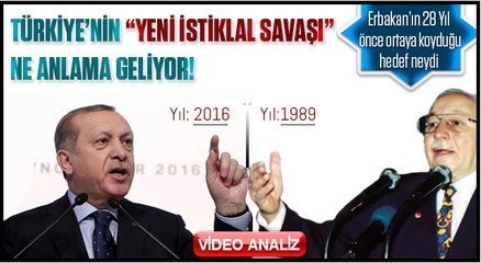 Erbakan-Erdoğan Fırat Kalkanı ve yeni istiklal savaşı