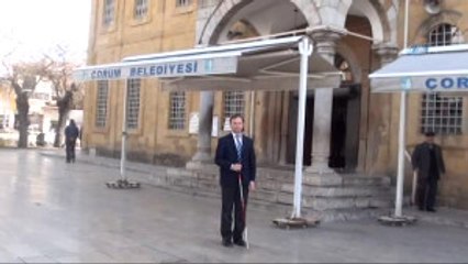 Görme Engelli Vatandaştan Ezan Yasağını Protestosu