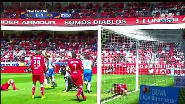 DIABLOS ROJOS TOLUCA VS PUEBLA LA FRANJA 1 – 3, Jornada 8 clausura 2017 LIGA MX