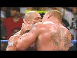 Brock Lesnar KISS Kurt Angle & Kurt Angle Grabs Lesnars Ass - OMG Moments of WWE