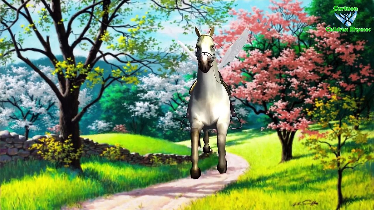 The Finger Family 3D Horse - Family Nursery Rhyme - 3D HORSE Animation Nursery Rhymes