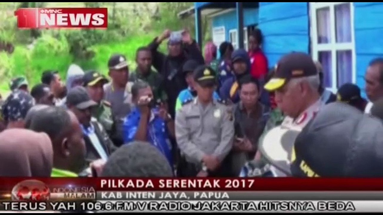Bentrok Pendukung Bupati Papua